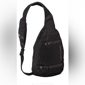 NWOT Patagonia® Worn Wear Atom Sling 8L Hiking Backpack Black